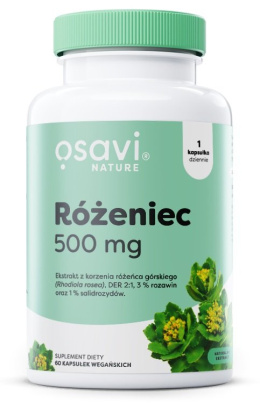 OSAVI Różeniec - 500mg - 60 vegan caps