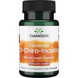 SWANSON D-CHIRO-INOZYTOL 85 MG 60 KAPSUŁEK