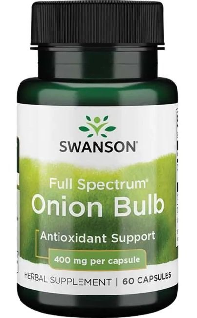 SWANSON FULL SPECTRUM CEBULA 400 MG 60 KAPSUŁEK