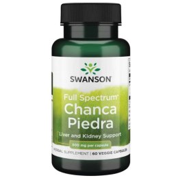 SWANSON FULL SPECTRUM CHANCA PIEDRA 500 MG 60 KAPSUŁEK WEGETARIAŃSKICH