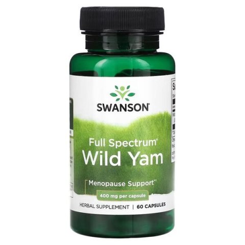 SWANSON FULL SPECTRUM DZIKI YAM 400 MG 60 KAPSUŁEK