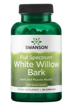 SWANSON FULL SPECTRUM KORA WIERZBY BIAŁEJ 400 MG 90 KAPSUŁEK