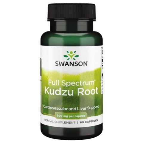 SWANSON FULL SPECTRUM KORZEŃ KUDZU 500 MG 60 KAPSUŁEK