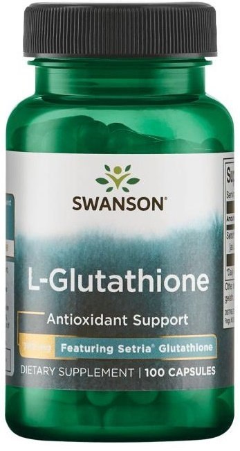 SWANSON L-GLUTATION 100 MG 100 KAPSUŁEK