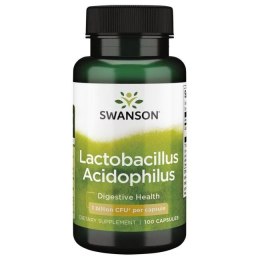 SWANSON LACTOBACILLUS ACIDOPHILUS PROBIOTYK 1 MILIARD CFU 100 KAPSUŁEK