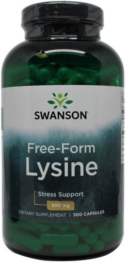 SWANSON LIZYNA 500 MG W WOLNEJ FORMIE 300 KAPSUŁEK