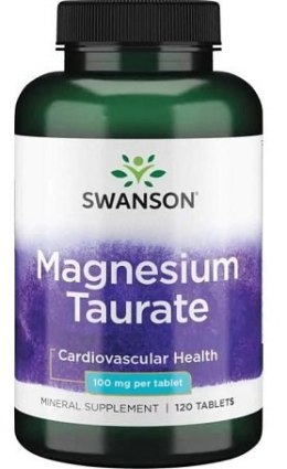 SWANSON TAURYNIAN MAGNEZU 100 MG 120 TABLETEK