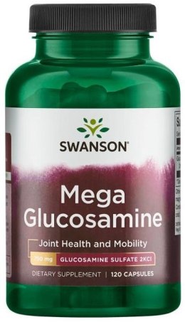 SWANSON MEGA GLUKOZAMINA 750 MG 120 KAPSUŁEK