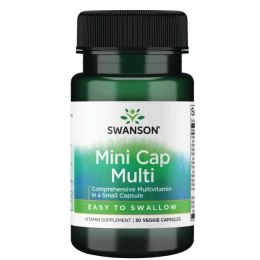 SWANSON MINI CAP MULTI 30 KAPSUŁEK WEGETARIAŃSKICH