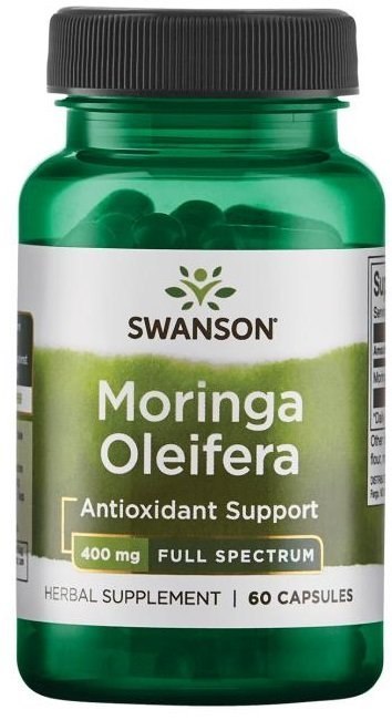 SWANSON MORINGA OLEIFERA 400 MG 60 KAPSUŁEK