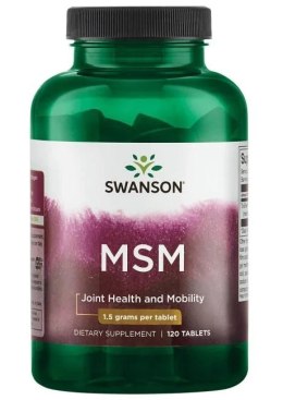 SWANSON MSM 1500 MG 120 TABLETEK