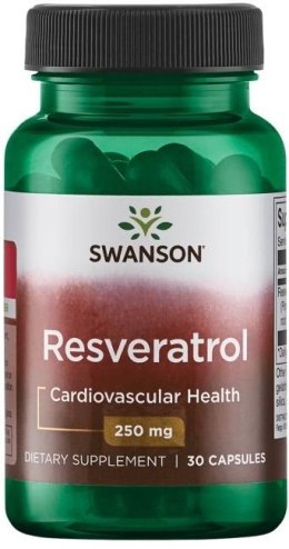 SWANSON RESWERATROL 250 MG 30 KAPSUŁEK