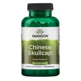 SWANSON TARCZYCA BAJKALSKA (CHINESE SKULLCAP) 400 MG 90 KAPSUŁEK