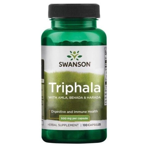 SWANSON TRIPHALA 500 MG 100 KAPSUŁEK