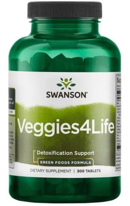 SWANSON VEGGIES4LIFE KOMPLEKS 300 TABLETEK