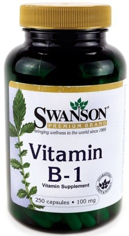 SWANSON WITAMINA B-1 (TIAMINA) 100 MG 250 KAPSUŁEK