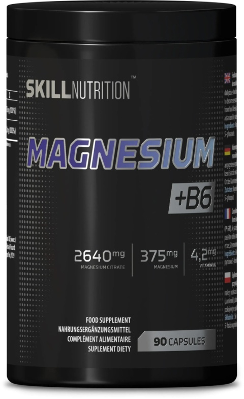 SKILL MAGNEZ + B6, 90 KAPSUŁEK