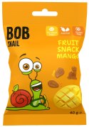 ŻELKI MANGO BEZ ŻELATYNY BEZGLUTENOWE 40 g - BOB SNAIL