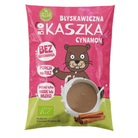 KASZKA BŁYSKAWICZNA CYNAMON - NOWOŚĆ HELPA