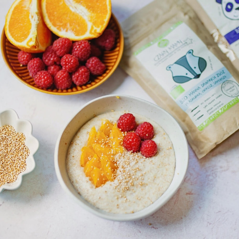 KASZKA MANNA DAWNYCH ZBÓŻ BIO 200 g - HELPA