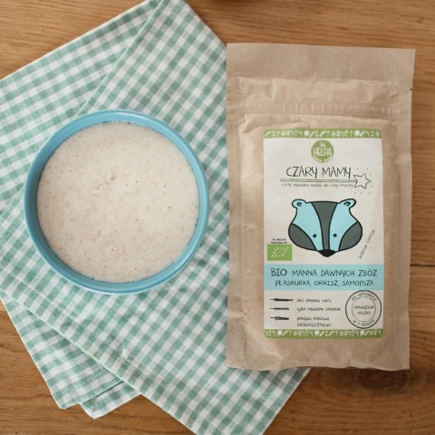 KASZKA MANNA DAWNYCH ZBÓŻ BIO 200 g - HELPA