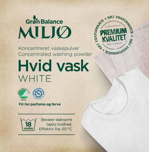 PROSZEK DO PRANIA BIAŁYCH UBRAŃ 785 g - GRON BALANCE