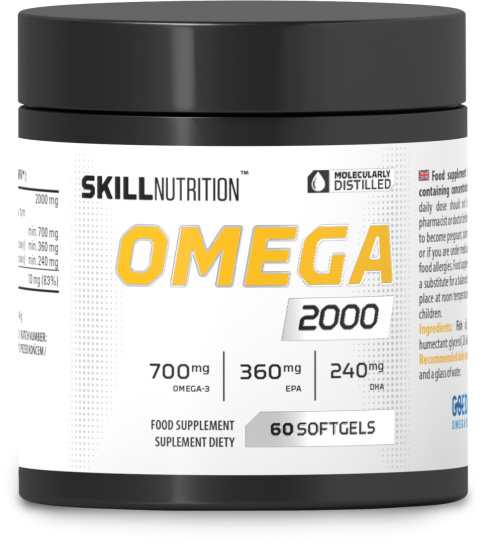 SKILL- OMEGA 2000, 60 SOFTGELS