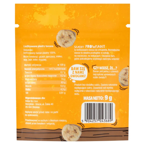 SUCHY PROWIANT BANAN HELPA
