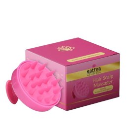 SZCZOTKA DO MASAŻU SKORY GŁOWY RÓŻOWA - SATTVA