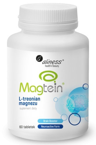 L-Treonian magnezu Magtein 72 mg x 60 tabs Aliness