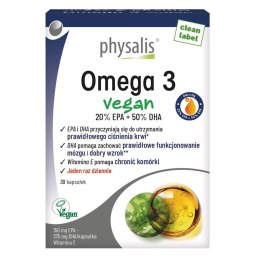 OMEGA-3 VEGAN 30 KAPSUŁEK - PHYSALIS