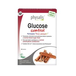 TABLETKI NA KONTROLĘ POZIOMU GLUKOZY 30 szt. - PHYSALIS