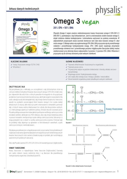 TABLETKI NA PRAWIDŁOWY POZIOM CHOLESTEROLU 30 szt. - PHYSALIS