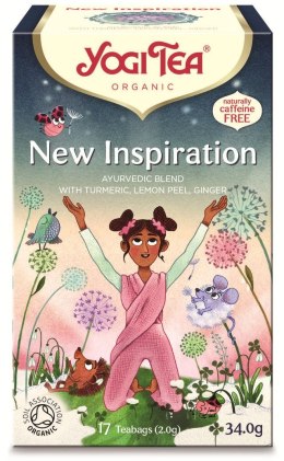 HERBATKA NEW INSPIRATION BIO (17 x 2 g) 34 g - YOGI TEA