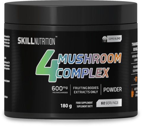 KOMPLEKS 4 GRZYBÓW MUSHROOM COMPLEX - 180G SKILL