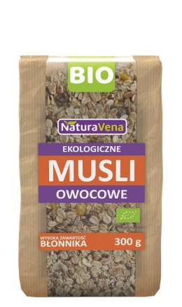 MUSLI OWOCOWE BIO 300 g - NATURAVENA termin 20/02/2026