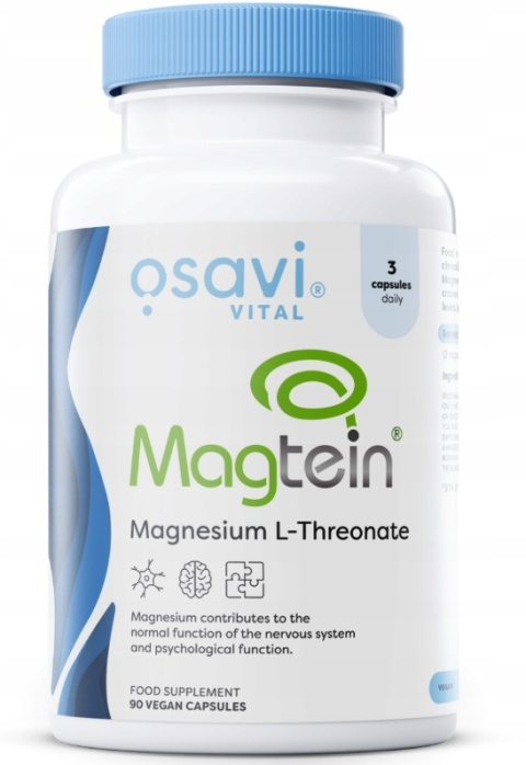 OSAVI L-Treonian magnezu UMYSŁ Magtein 180 tabs