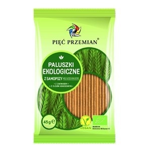 PALUSZKI Z SAMOPSZY PEŁNOZIARNISTE BIO 45 g - PIĘĆ PRZEMIAN