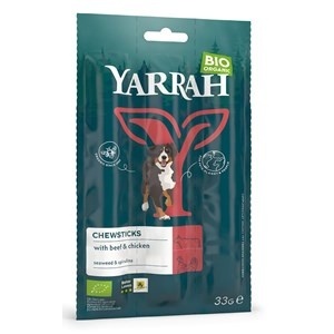 PRZYSMAKI WOŁOWE SPIRULINA BIO DLA PSA 33g YARRAH