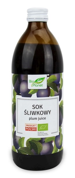 SOK ŚLIWKOWY BIO 500 ml BIO PLANET termin 28/02/2026