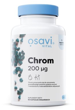 CHROM 200 MCG CUKIER METABOLIZM 90 KAPS. VEGE OSAVI