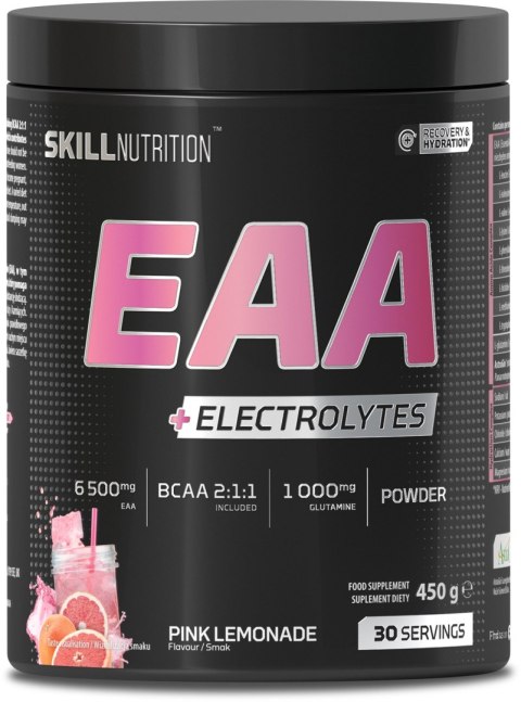 EAA + ELEKTROLITY, LEMONIADA - 450G SKILL