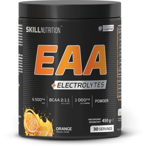EAA + ELEKTROLITY, POMARAŃCZA - 450G SKILL