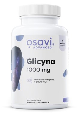 GLICYNA 1000 MG SEN REGENERACJA 60 KAPS. VEGE OSAVI
