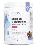 KOLAGEN + ELEKTROLITY SPORT OWOCE LEŚNE ENERGIA 390 G OSAVI