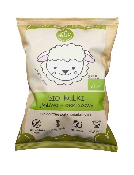 TERMIN 15/04/2026 KULKI JAGLANO - ORKISZOWE BIO 160 g HELPA