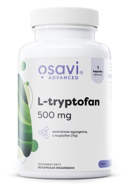 L-TRYPTOFAN 500 MG SEN NASTRÓJ 60 KAPS. VEGE OSAVI