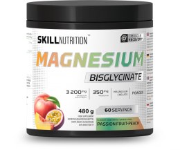 MAGNEZ W FORMIE BISGLICYNIANU, MARAKUJA BRZOSKWINIA - 480G SKILL