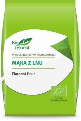 TERMIN 01/04/2026 MĄKA Z LNU BIO 400 g - BIO PLANET