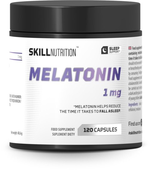 MELATONINA 1 MG - 120 CAPS SKILL